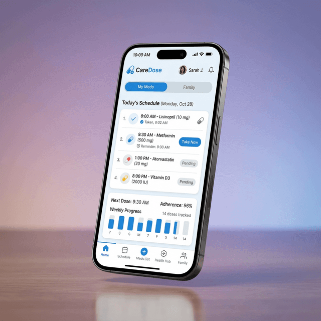 CareDose - Medication Management App