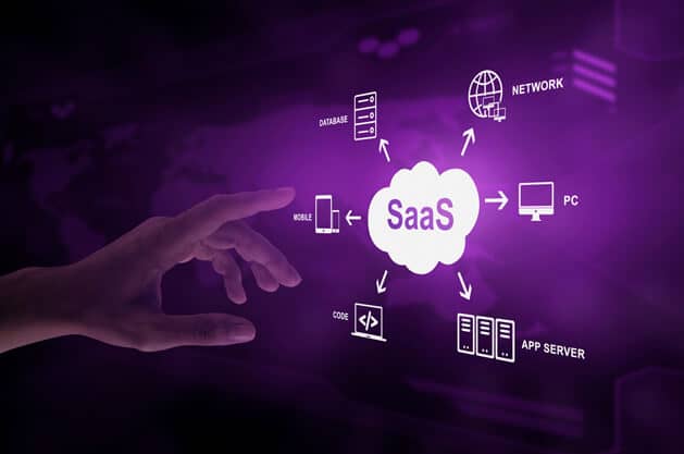 SaaS cloud software platform.